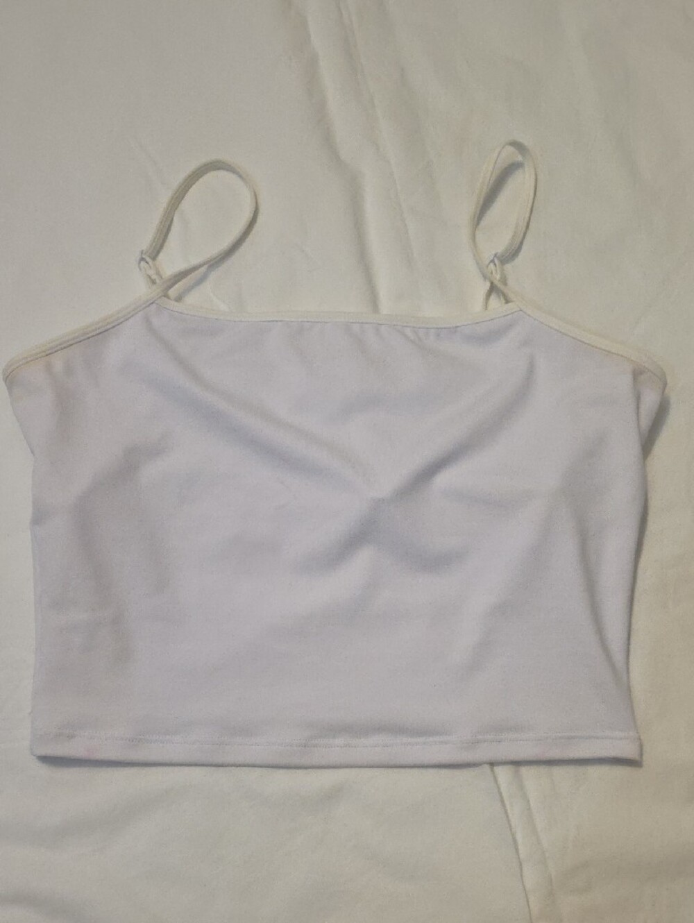 ALO Yoga White Strappy Crop Tank - Picture 2 of 3